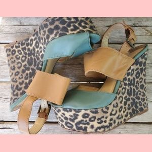 Nine West Unstopable wedges size 6